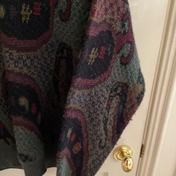 NM Colorful, Textured Men’s Sweater by International Passport-L/New Condition - Picture 2 of 8